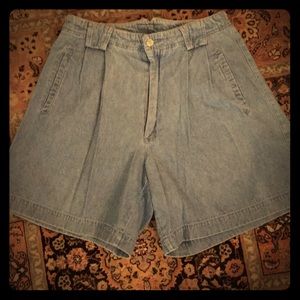 Irene & Allison. Jean Shorts